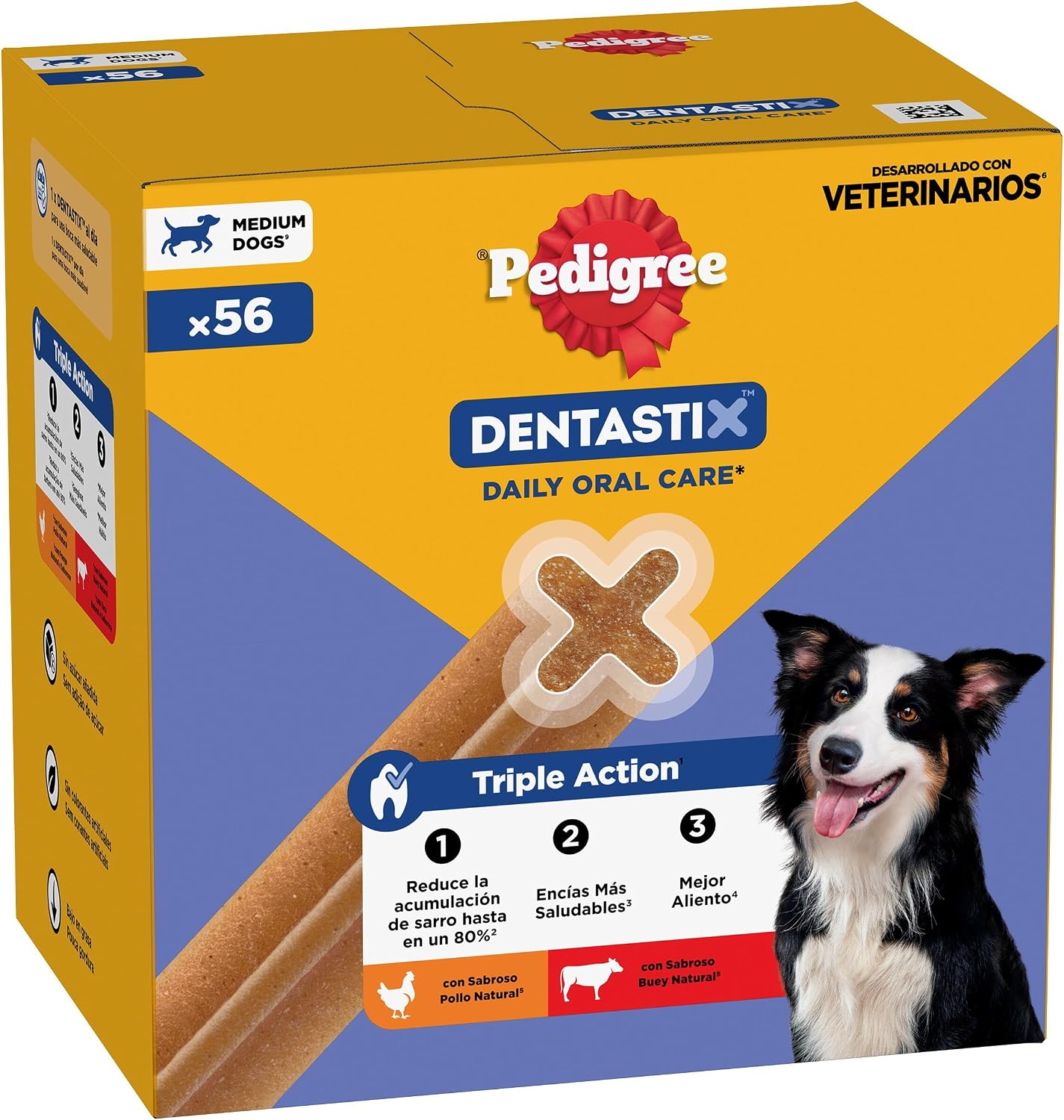 Thumbnail 1 de Pedigree Dentastix Snacks Dentales para Perros Medianos 🦴