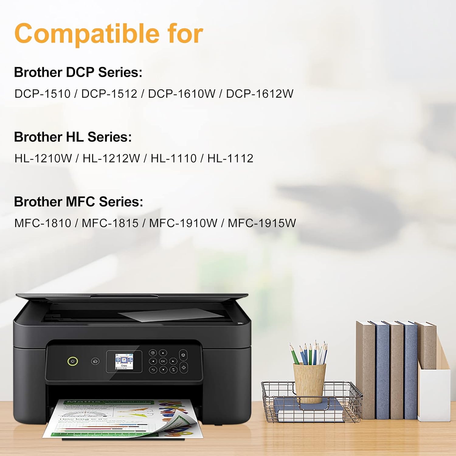 Thumbnail 1 de LeciRoba TN1050 / TN-1050 toner compatibile per Brother (4 cartucce nere)