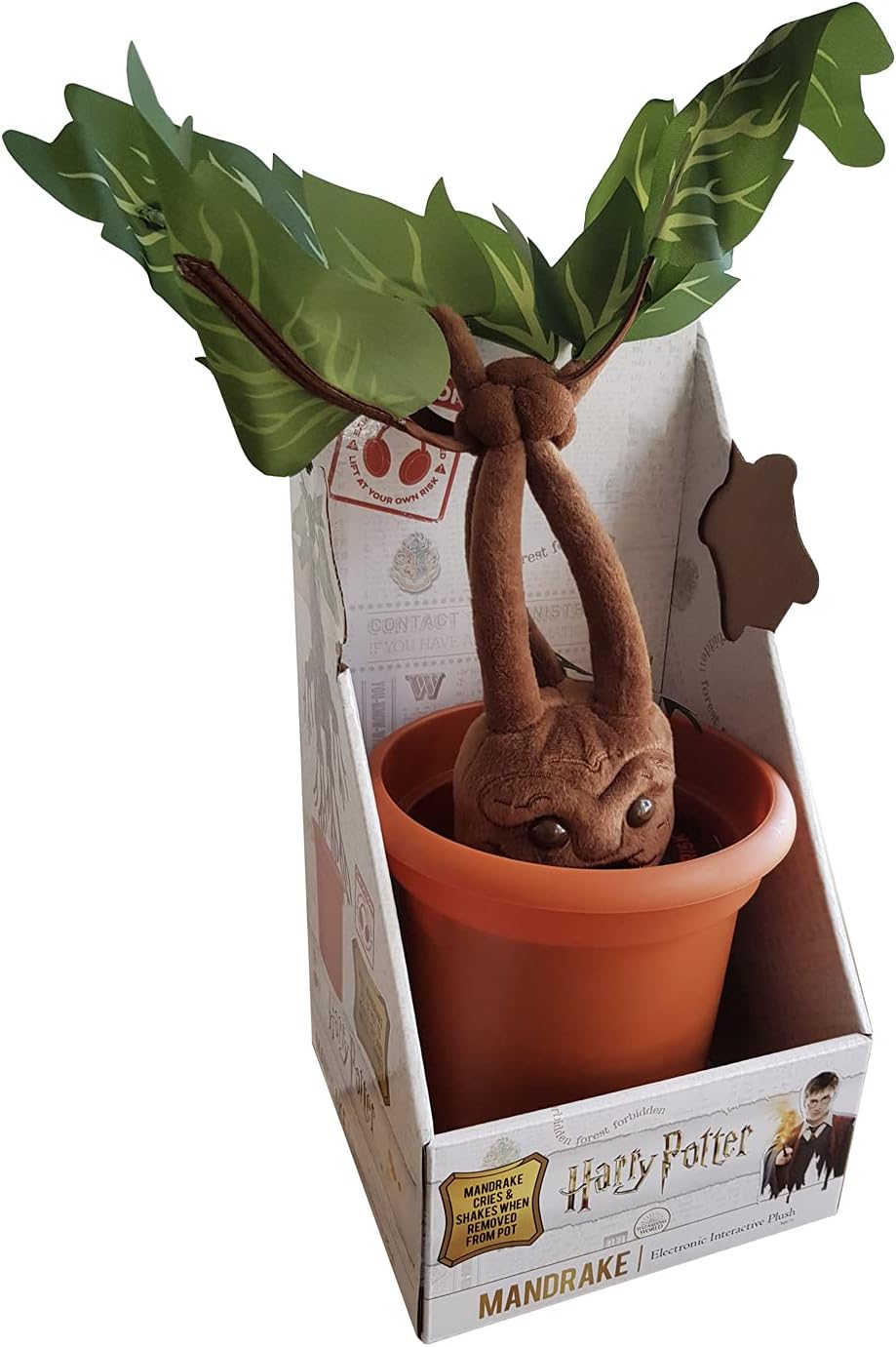 Thumbnail 6 de The Noble Collection Mandrake Interactive Plush – Mandragore interactive officielle Harry Potter (14 pouces/35 cm)