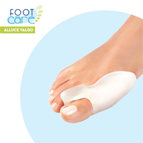 Detalle de MASTER AID Footcare Alluce Valgo — Protezione alluce valgo con separatore dita, riutilizzabile, per entrambi i piedi