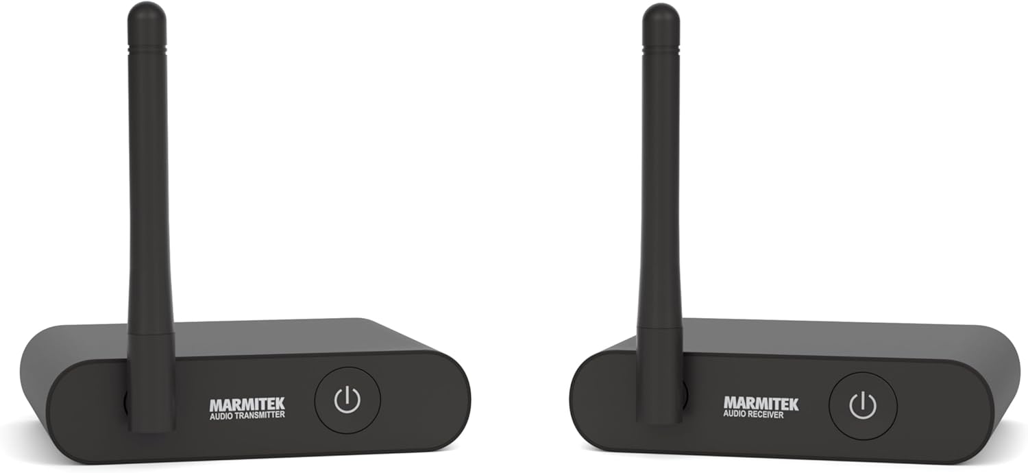 Detalle de Marmitek Audio Anywhere 630 – Drahtloser Audio Sender/Empfänger für TV-Sound