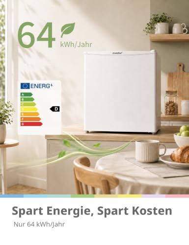 Detalle de Comfee 43L Mini Kühlschrank mit Inverter-Kompressor – leise, kompakt, effizient