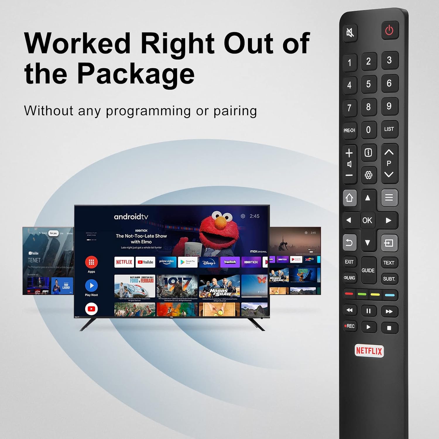 Thumbnail 4 de Telecomando Universale RC802N per TV TCL Smart Android con tasti scorciatoia