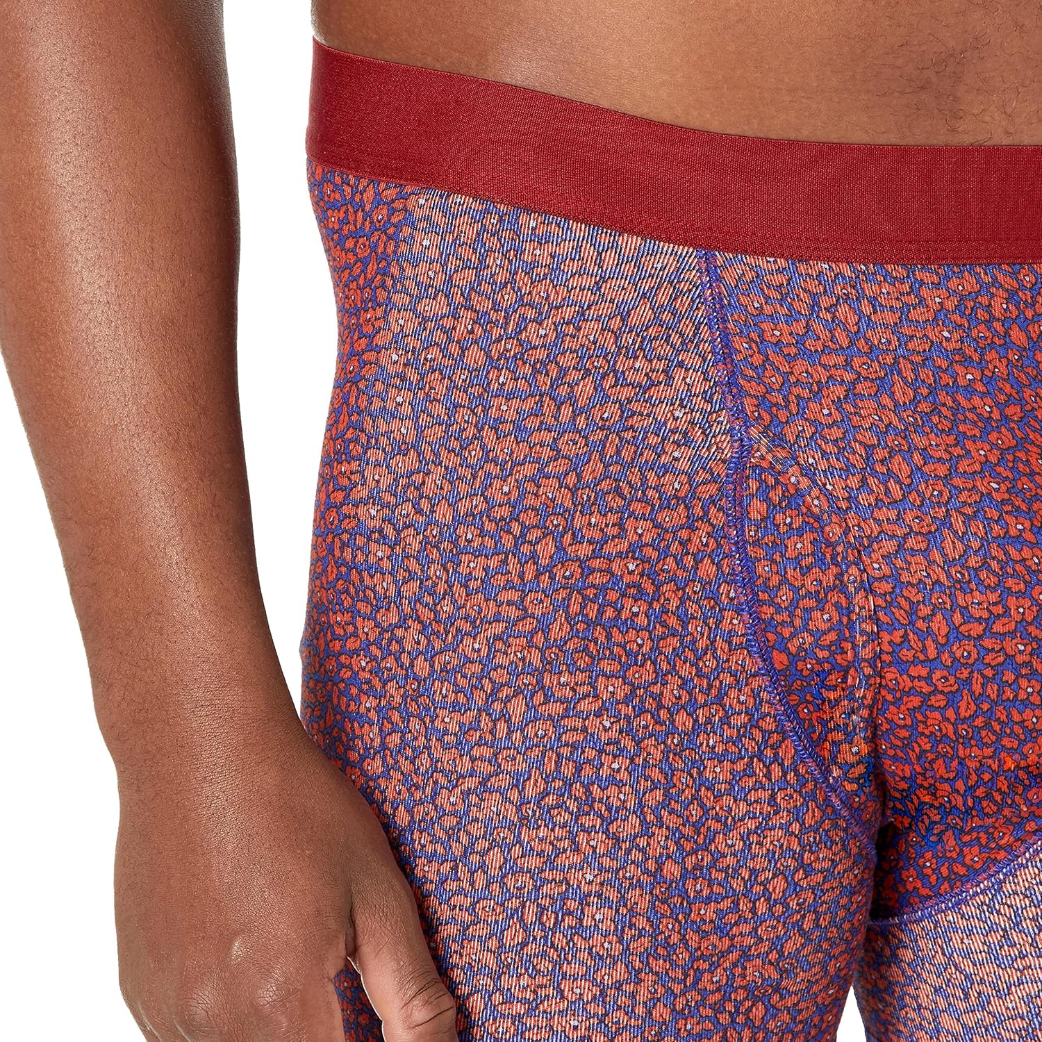 Detalle de Herren-Boxershorts von Amazon Essentials aus 100% Baumwolle (ohne Etikett) – schmale Passform