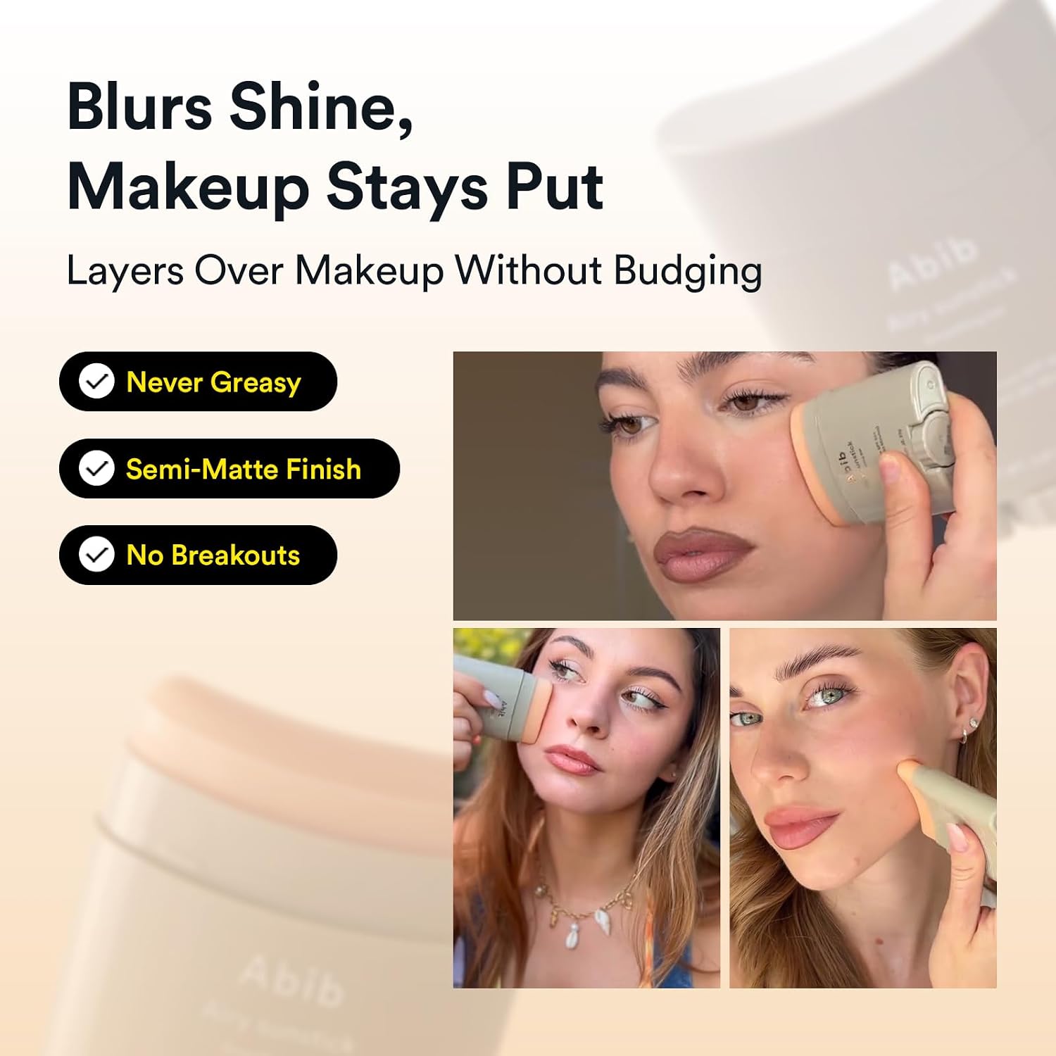 Thumbnail 3 de Abib Airy Sunstick Broad Spectrum SPF50+ sunscreen stick