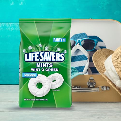 Thumbnail 6 de LIFE SAVERS Wint-O-Green Breath Mint Bulk Hard Candy — Party Size (44.93 oz Bag)