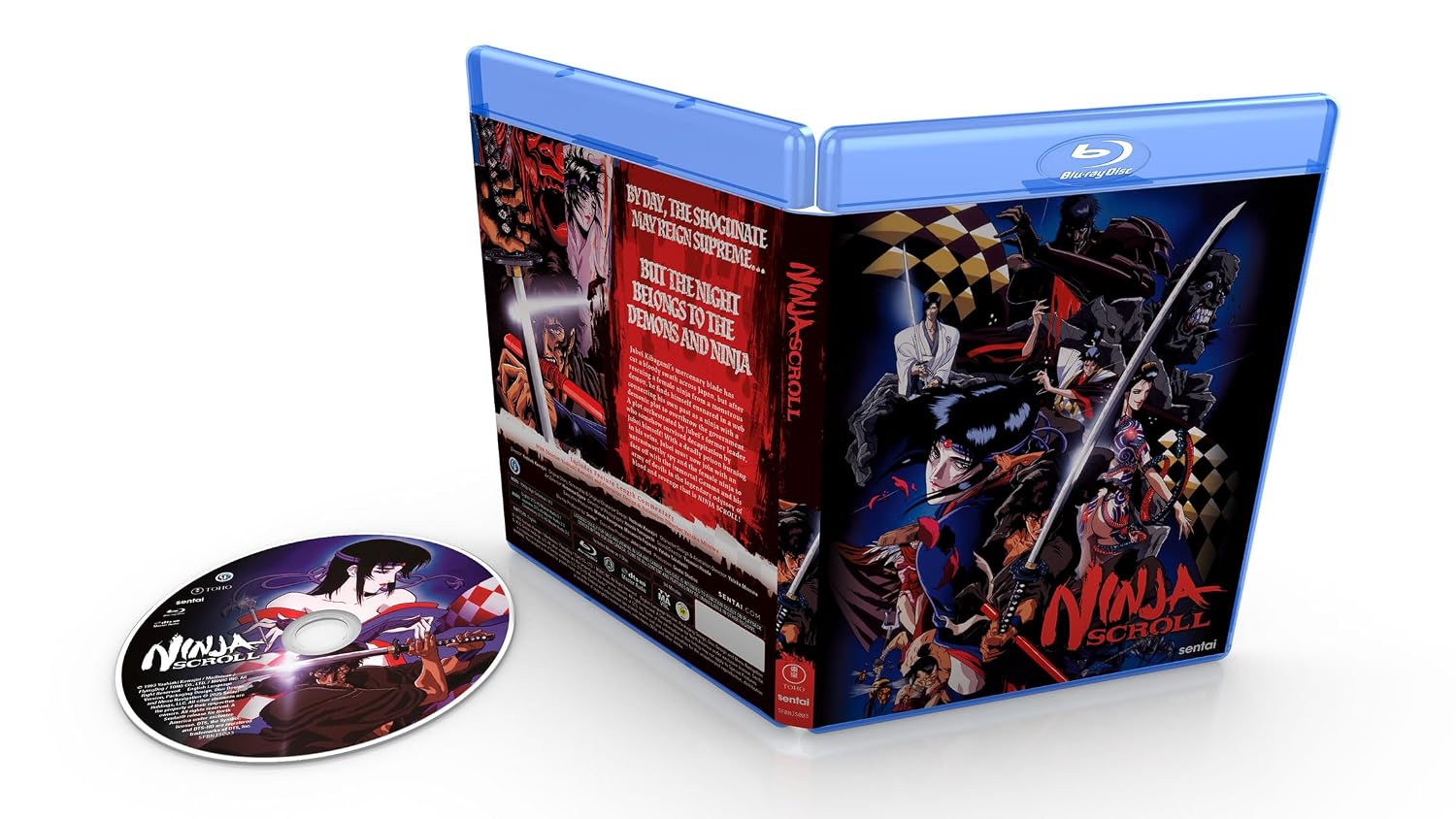 Detalle 1 de Ninja Scroll Blu-ray Anime Movie, Japanese Language, Widescreen