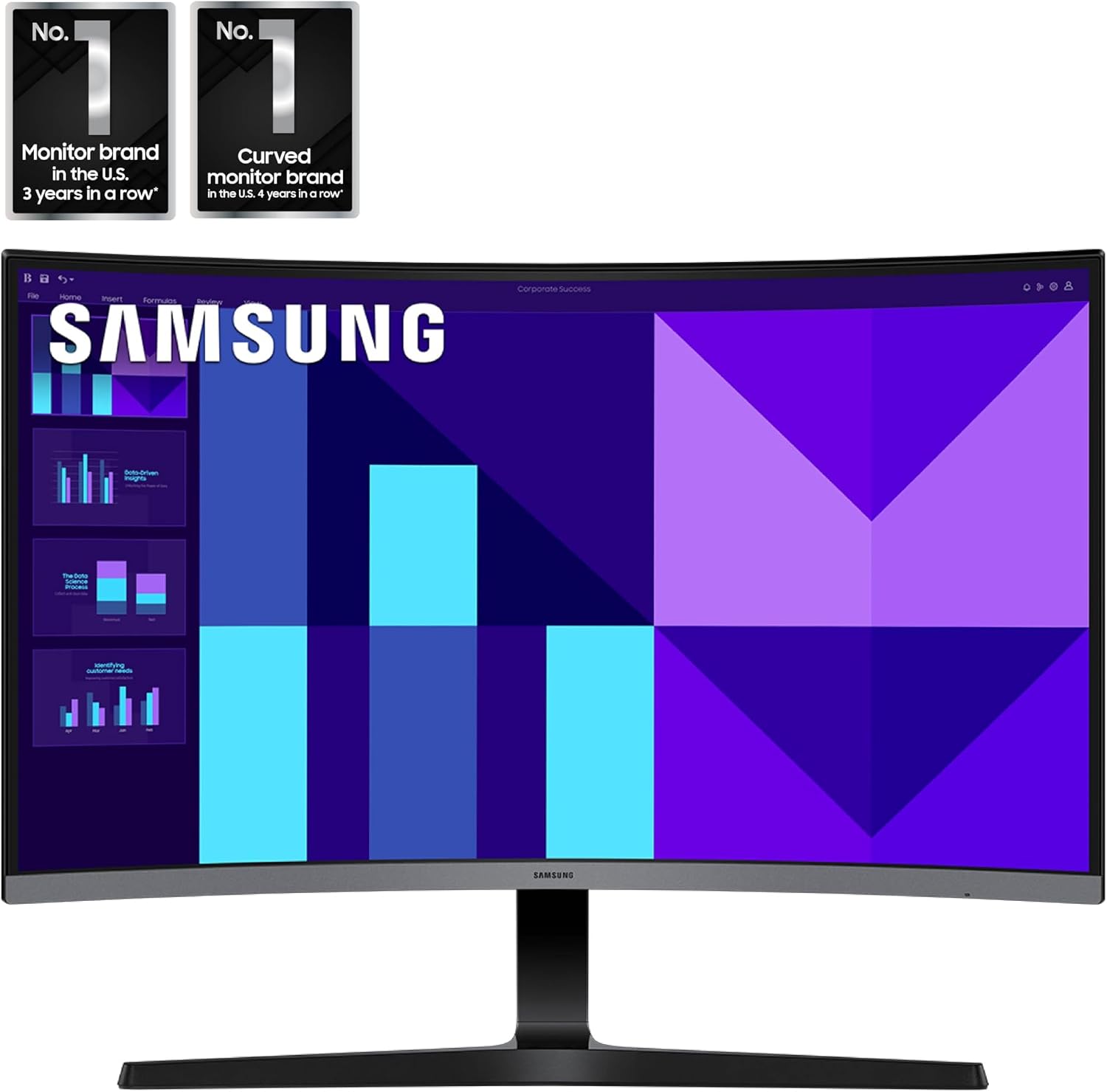 Detalle 2 de Samsung 27-inch S3 (S39GD) FHD 100Hz Curved Monitor