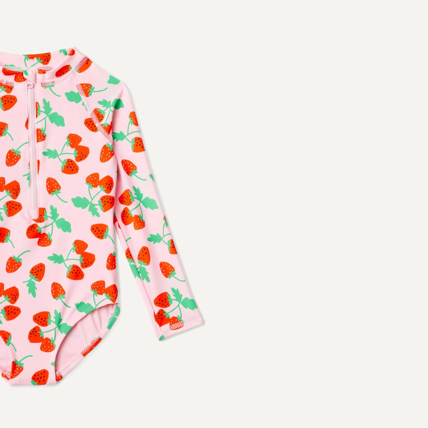 Detalle 2 de Amazon Essentials Maillot de Bain Une Pièce avec Rashguard anti-irritations à manches longues pour fille