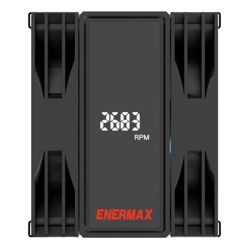Detalle de Enermax ETS-T41D-ARGB: disipador CPU 2x120 mm con ARGB y TDP 250 W — ficha rápida