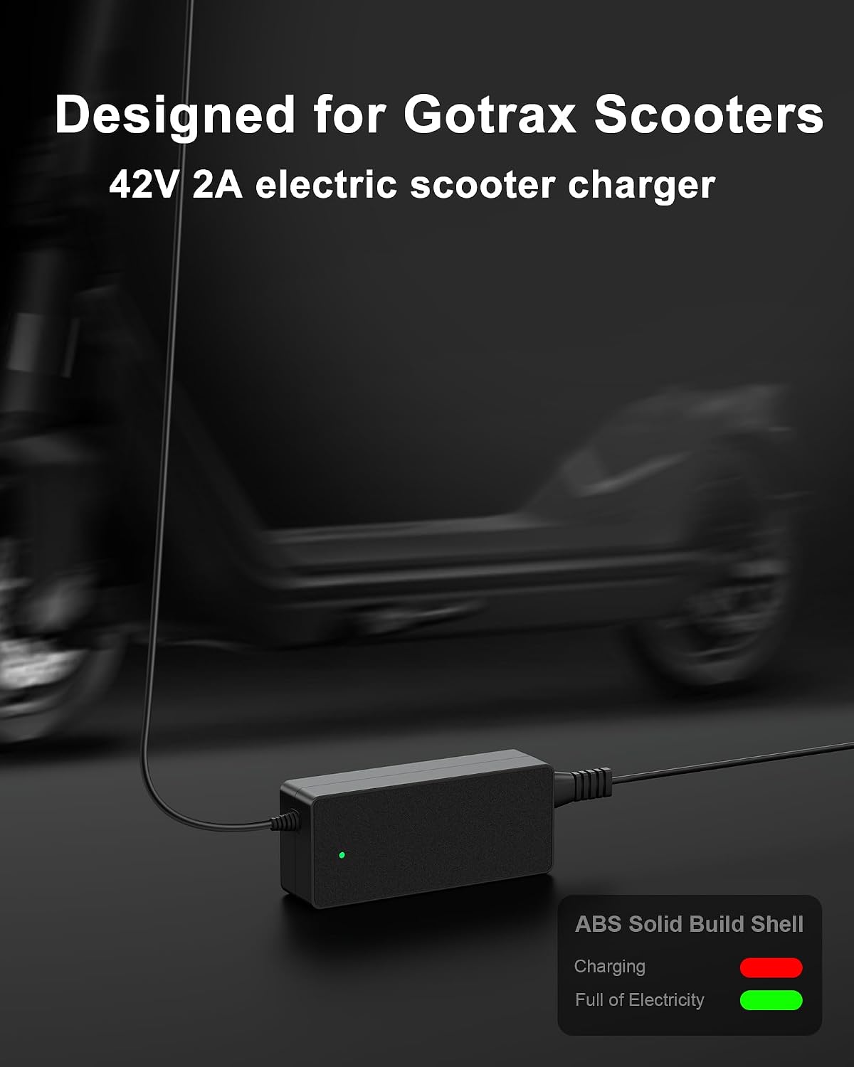 Thumbnail 4 de VHBW 42V 2A Electric Scooter Charger for GoTrax Series