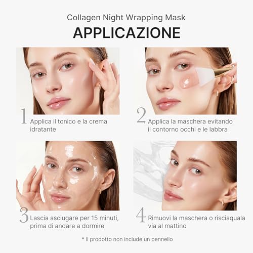 Thumbnail 4 de medicube Wrapping Mask Collagen Overnight Peel Off Facial Mask - Maschera Notturna al Collagene