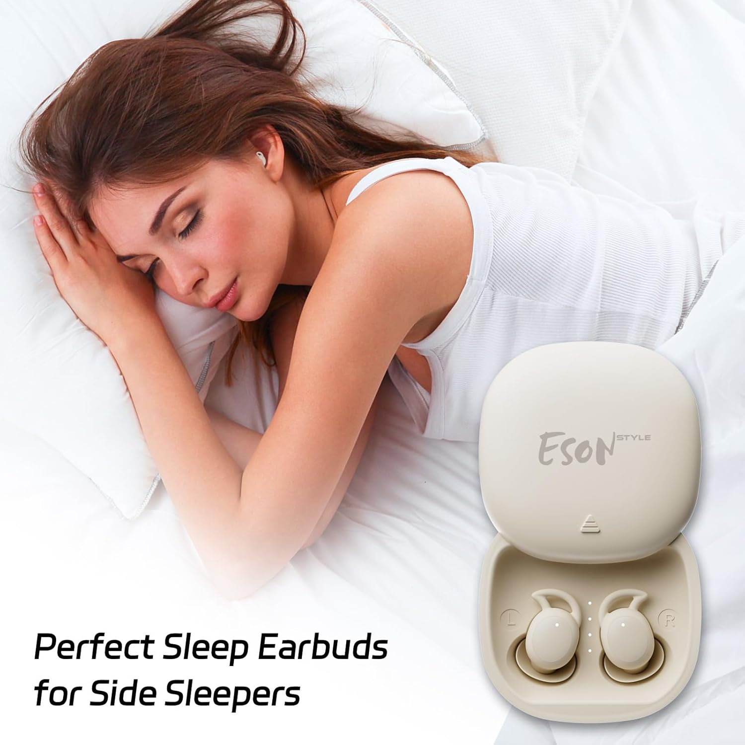 Thumbnail 2 de esonstyle Invisible Sleep Headphones: Comfortable Sleep Earbuds for Side Sleepers