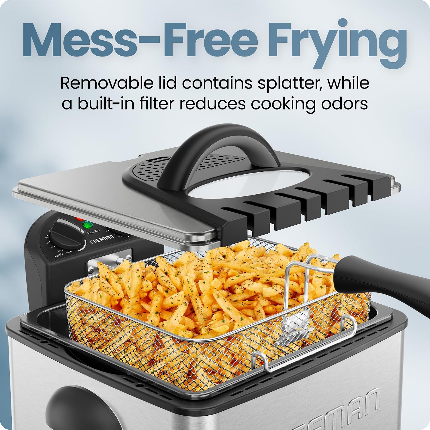 Thumbnail 6 de Chefman 4.5 L Deep Fryer 🍟