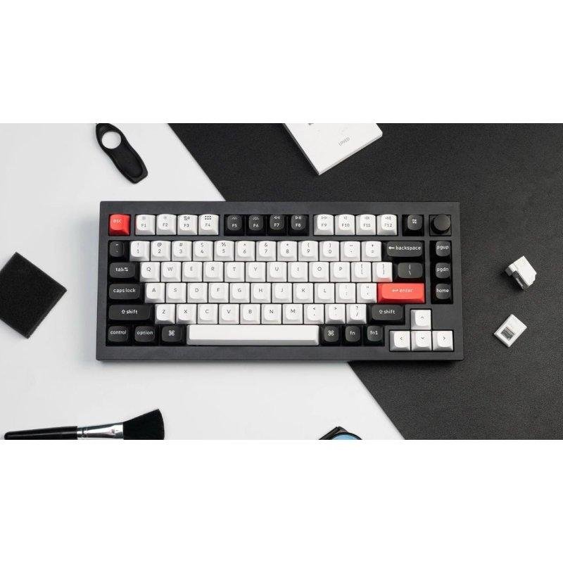 Detalle 2 de Keychron Q1 HE Hall Effect Magnético 75% RGB inalámbrico con knob – rendimiento y precisión para gamers y escritura