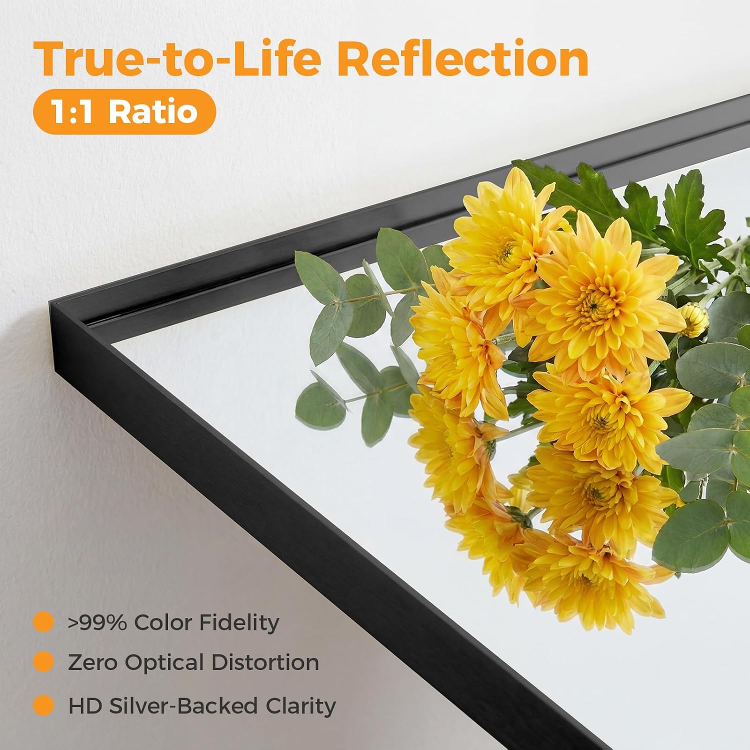 Detalle de NEWBULIG Wall Mirror, 24 x 36 in.
