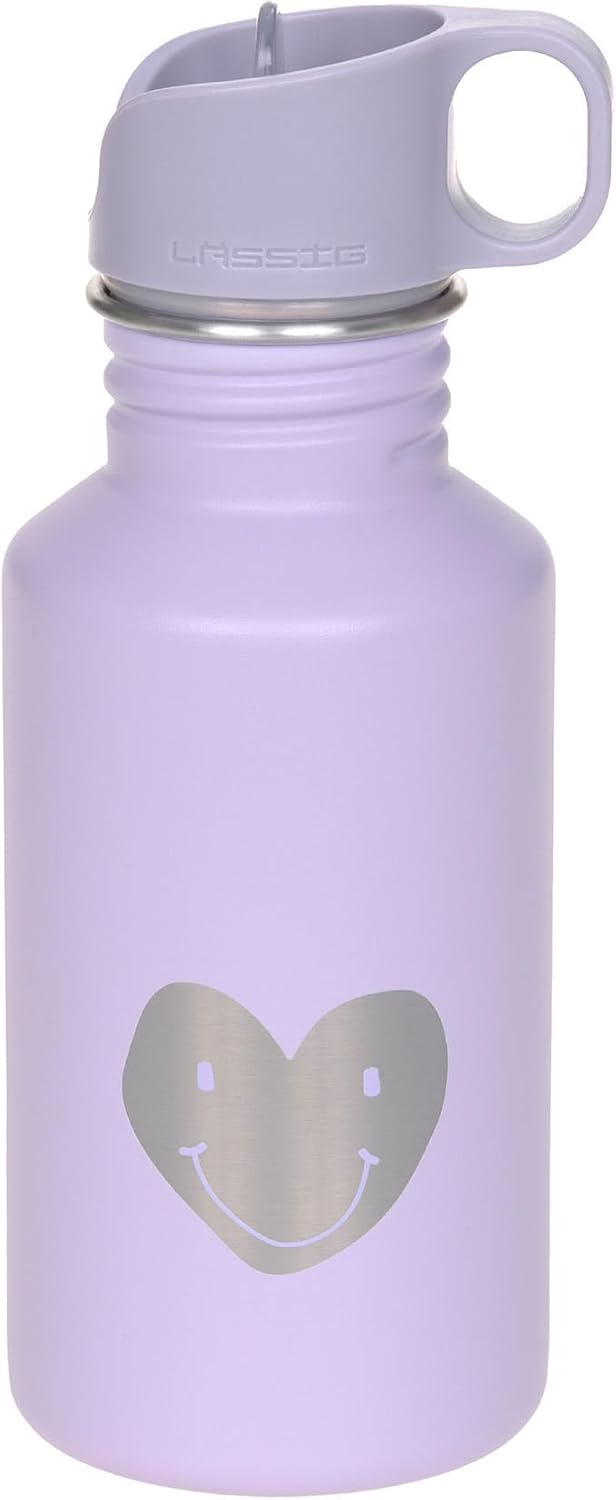Detalle de LÄSSIG 12100257012 – butelka ze stali nierdzewnej 500 ml, liliowa