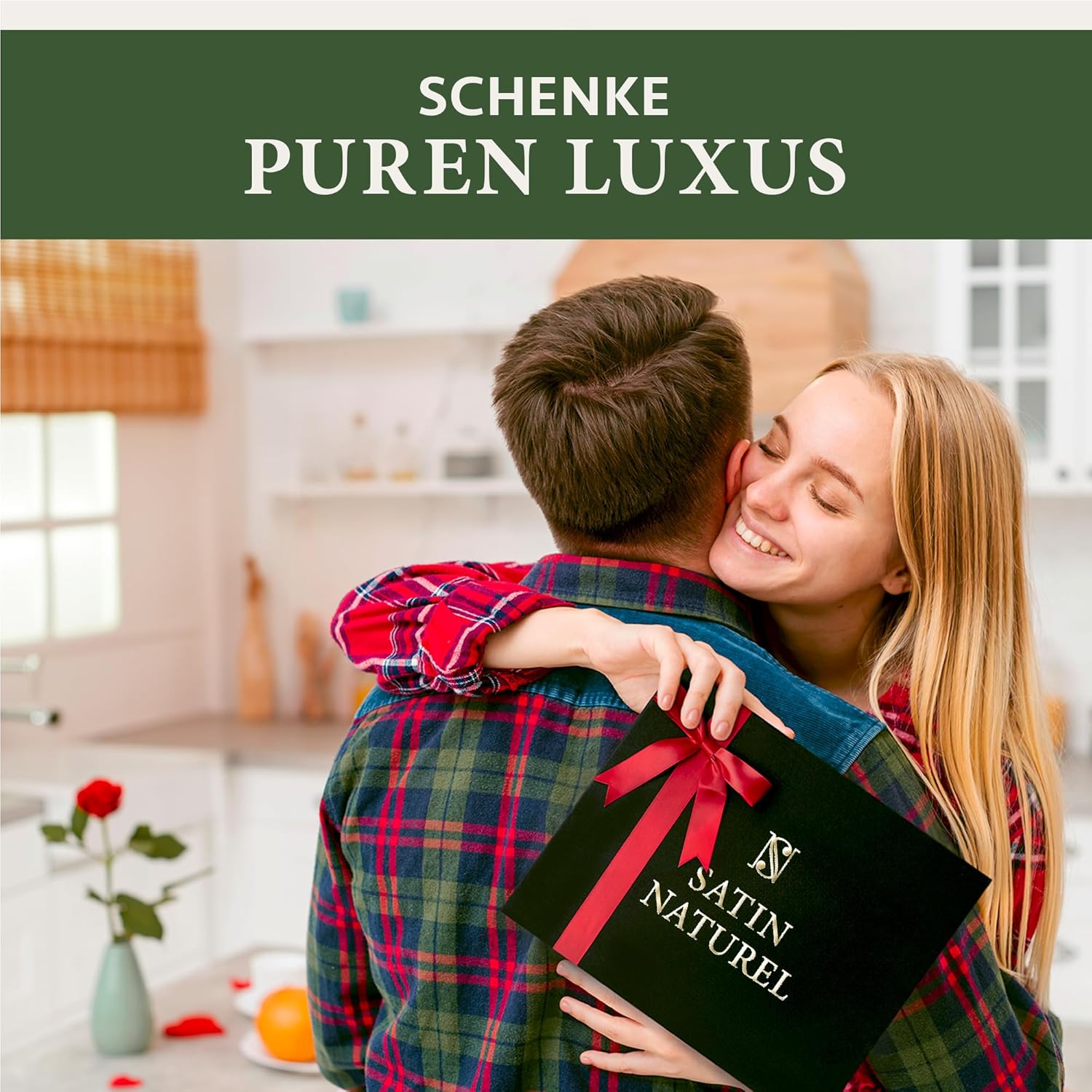 Thumbnail 6 de Satin Naturel luxuriöses Geschenkset mit Bio-Arganöl, Bio-Rizinusöl, Mandel- & Jojobaöl sowie Body Scrub aus Totes Meer Salz