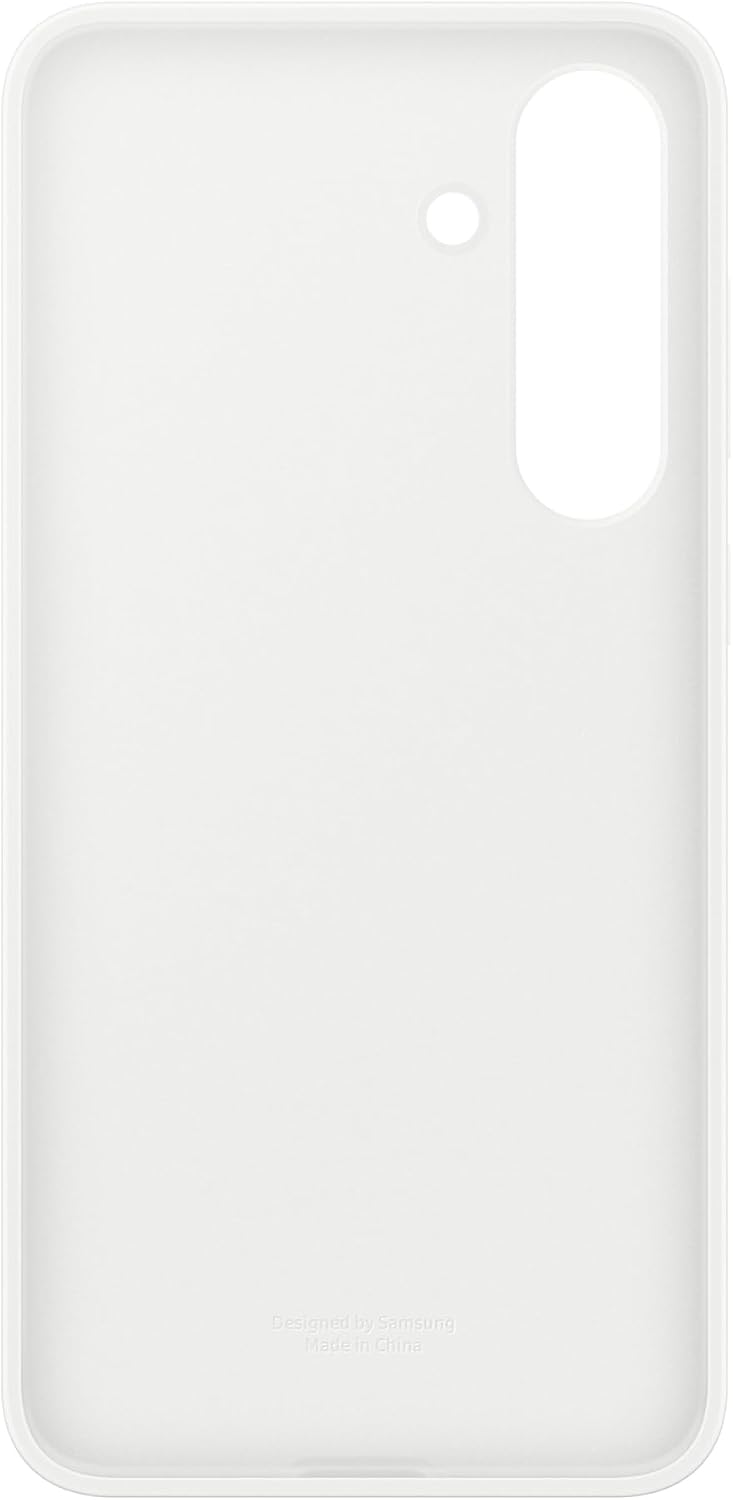 Detalle 2 de Samsung Galaxy S25 FE Official Silicone Case, White, Soft-Touch Finish