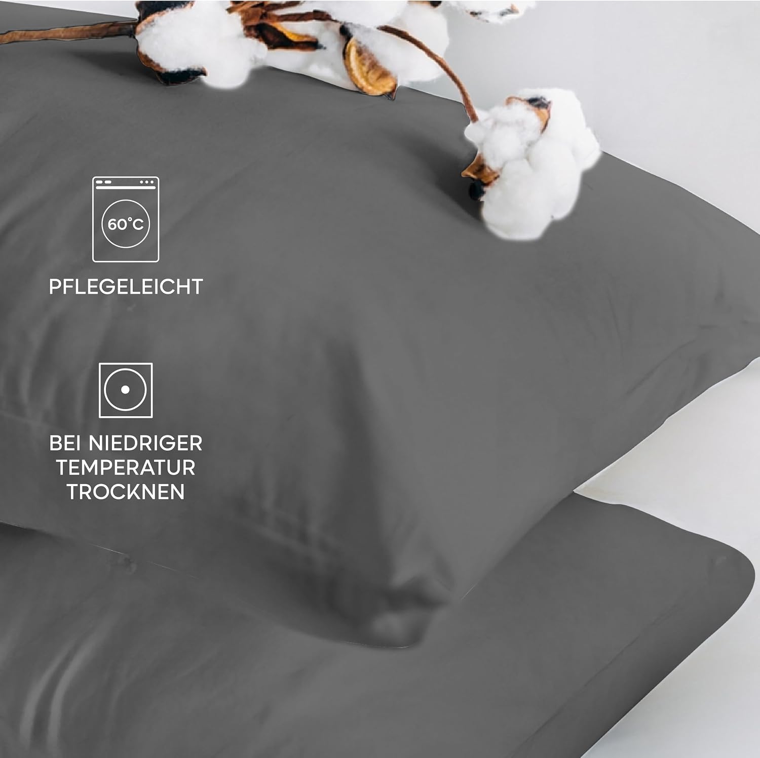 Detalle 2 de Twinzen® Kissenbezug 30x30 2er-Set