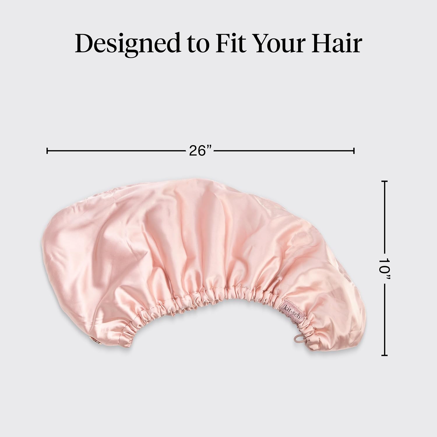 Thumbnail 4 de Kitsch Satin Microfiber Hair Towel Wrap Blush