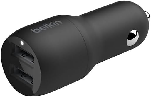 Thumbnail 2 de Belkin Chargeur de voiture double USB Boost Charge 24 W – pour iPhone et appareils USB-A