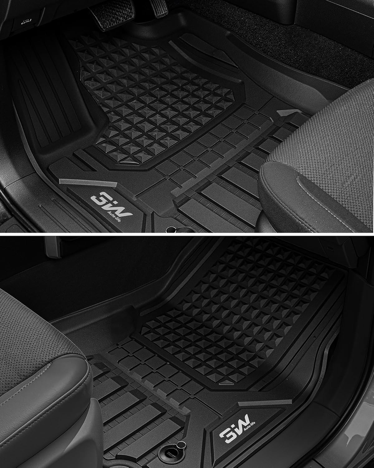 Thumbnail 5 de 3W Custom Fit Floor Mats & Cargo Liner for 2024-2027 Toyota Land Cruiser Prado