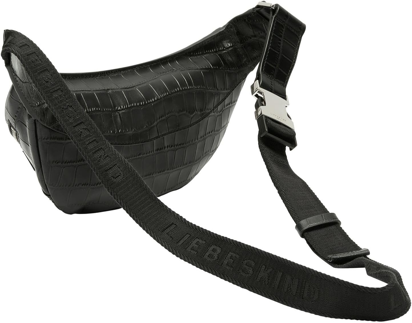 Thumbnail 1 de LIEBESKIND Chudy Beltbag S – flache Kroko-Leder-Gürteltasche mit verstellbarem Crossbody-Gurt