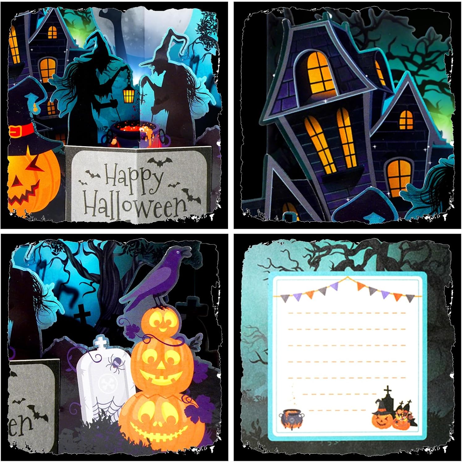 Detalle de APOTODITO Halloween Card, 3D