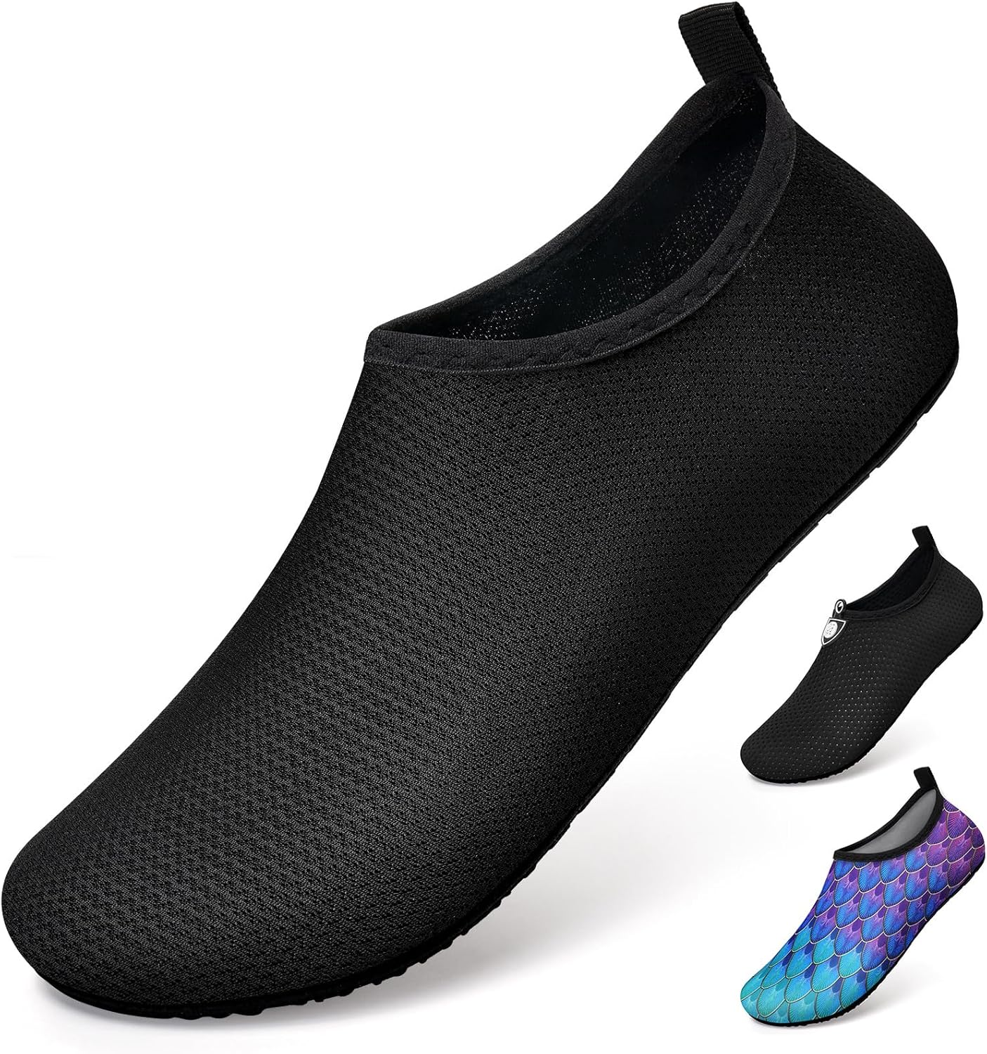 Detalle de WateLves Beach Swim Aqua Socks: Water Shoes for Beach, Pool and Water Activities