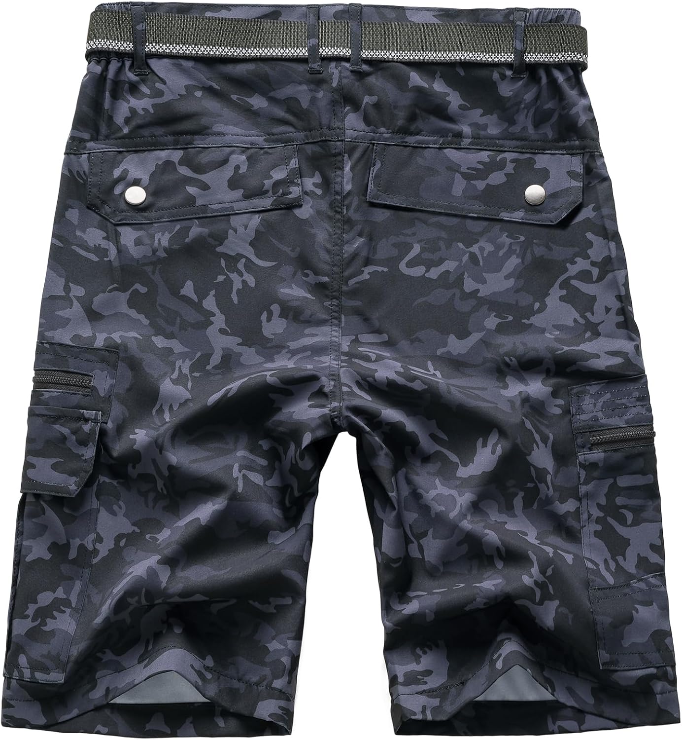 Thumbnail 2 de Jessie Kidden Mens Outdoor Casual Expandable Waist Lightweight Water Resistant Quick Dry Fishing & Hiking Shorts