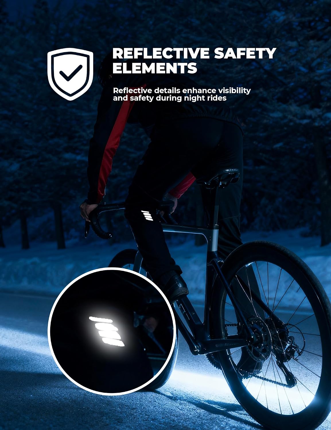 Thumbnail 6 de ROCKBROS Winter Fahrradjacke Set M-4XL