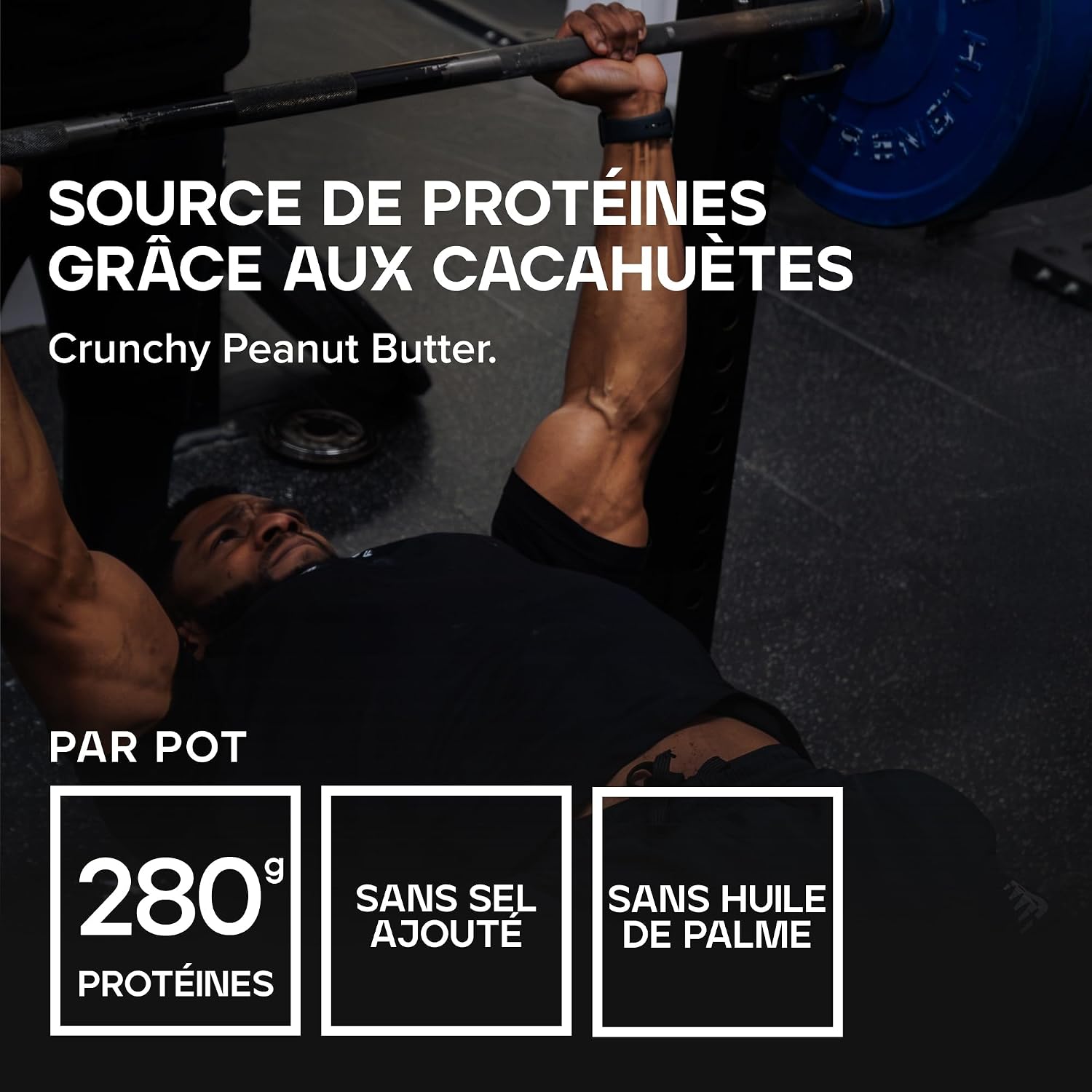 Thumbnail 3 de Bulk Beurre de Cacahuète croustillant 1 kg 🥜