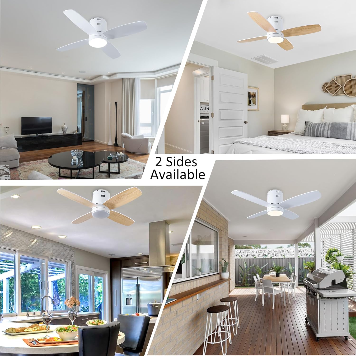 Thumbnail 8 de Ohniyou Ventilador de Techo con Luces, 38'', Control Remoto 🌀