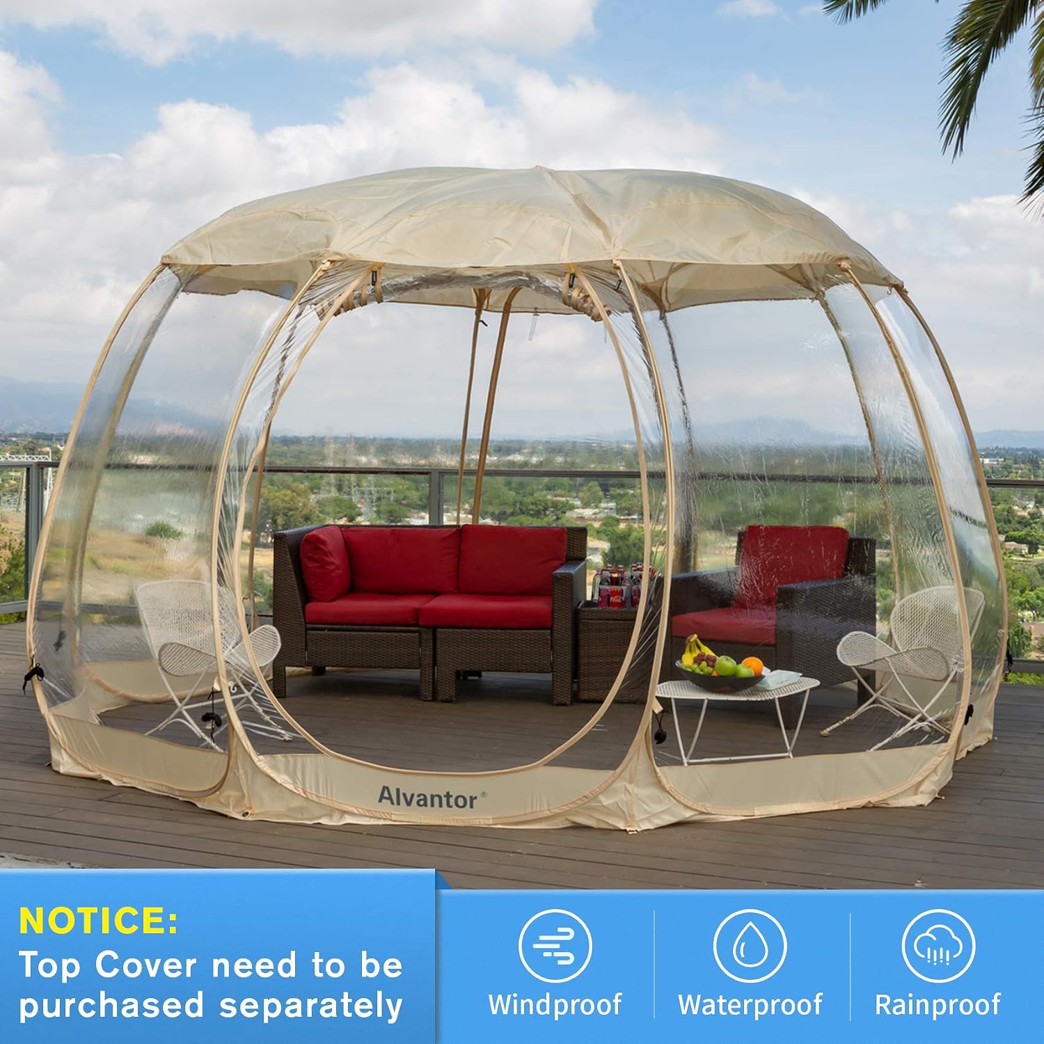 Thumbnail 2 de Alvantor pop-up bubble tent, 15' x 15