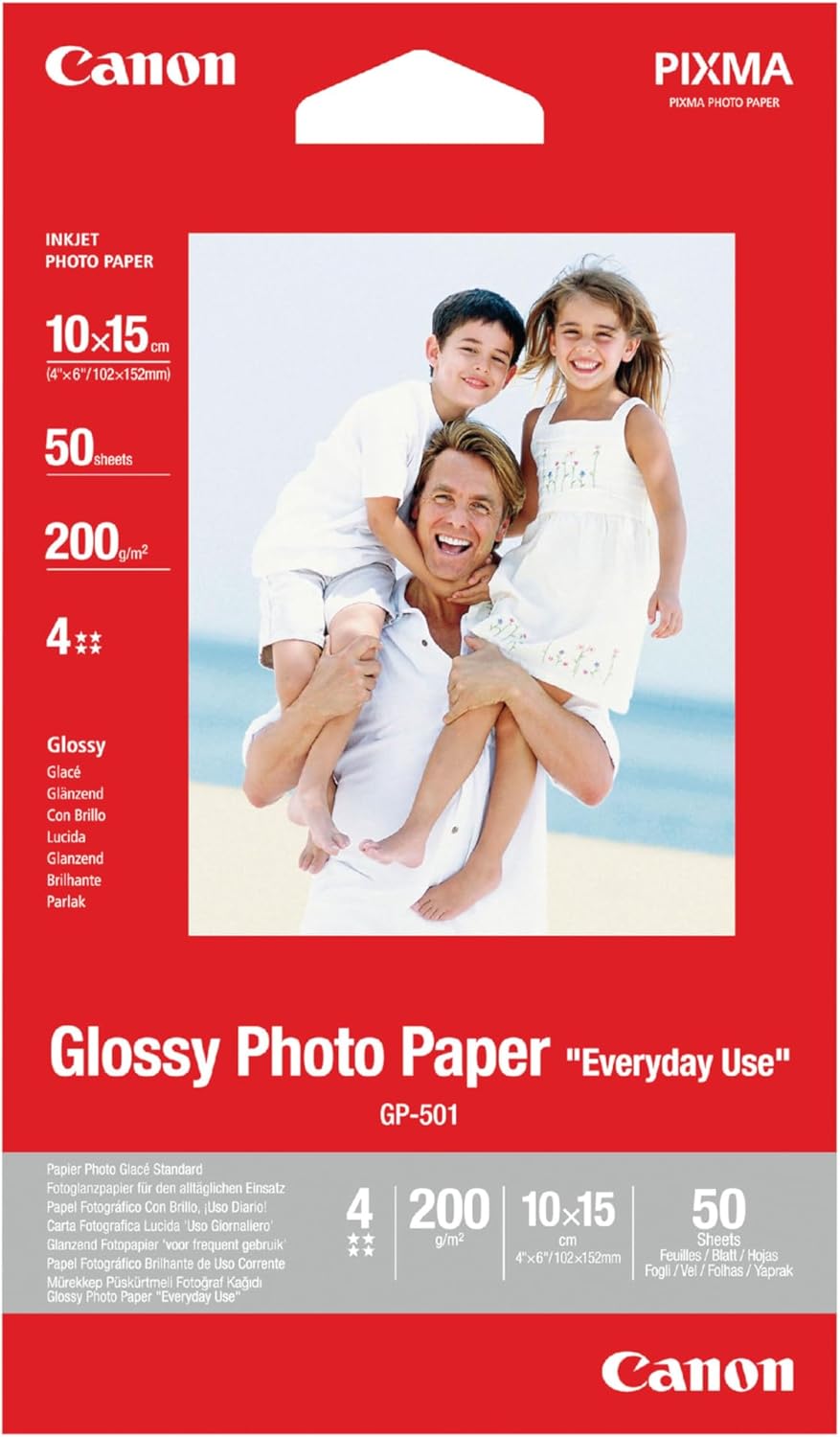 Thumbnail 4 de Canon GP-501 Papier Photo Glacé A4 – 100 feuilles