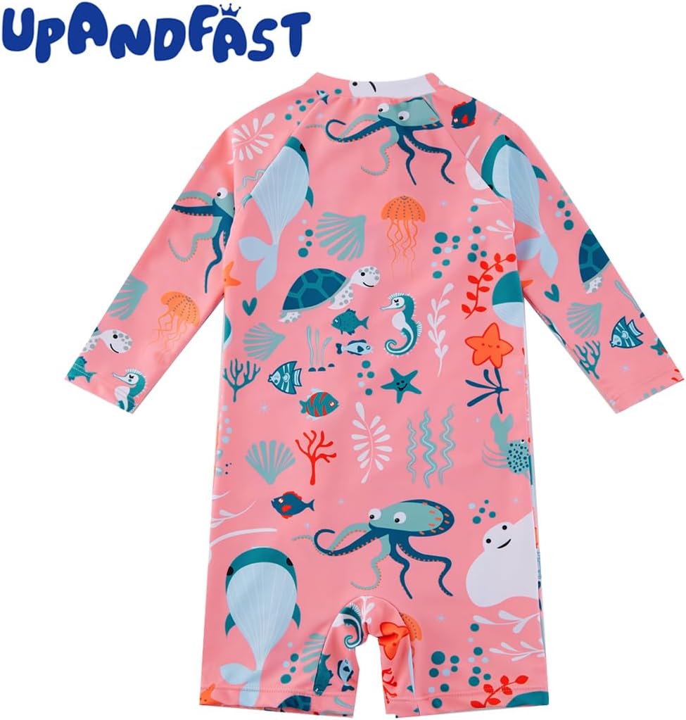 Thumbnail 2 de upandfast Baby Badeanzug mit Schrägem Reißverschluss – UPF 50+