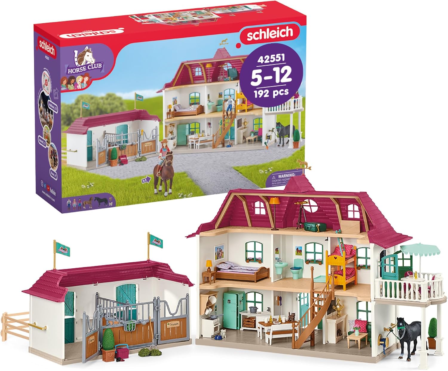 Detalle de Schleich Lakeside Country House Playset 42551