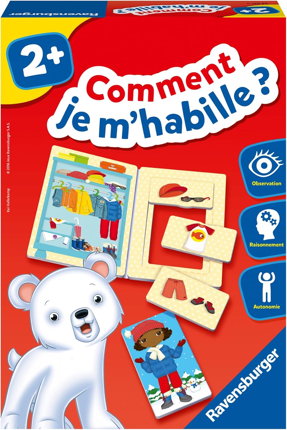 Thumbnail 1 de Ravensburger Comment Je m'habille ? — Jeu éducatif pour l’autonomie et l’observation dès 2 ans