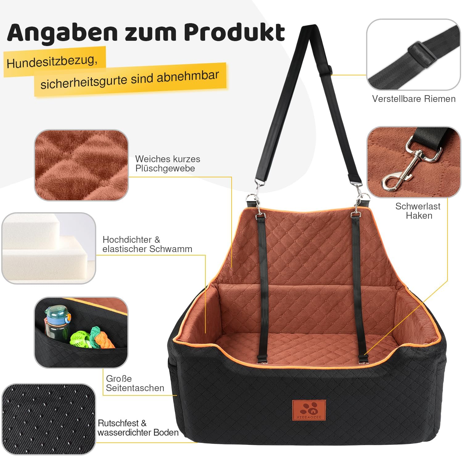 Detalle 2 de GL GLENSLAVE Hundesitz für große Hunde