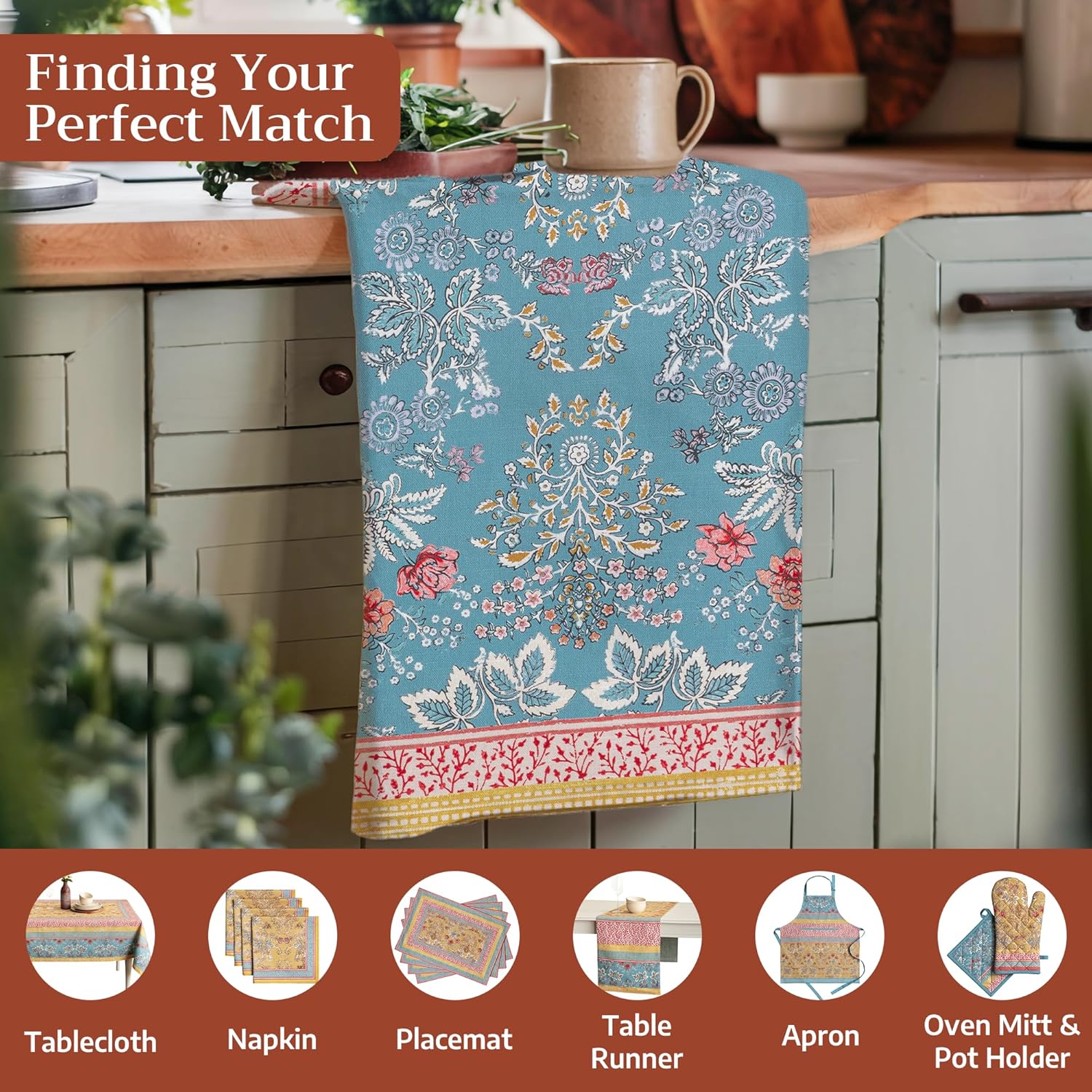Detalle 2 de Maison d'Hermine Kitchen Towels Set of 3