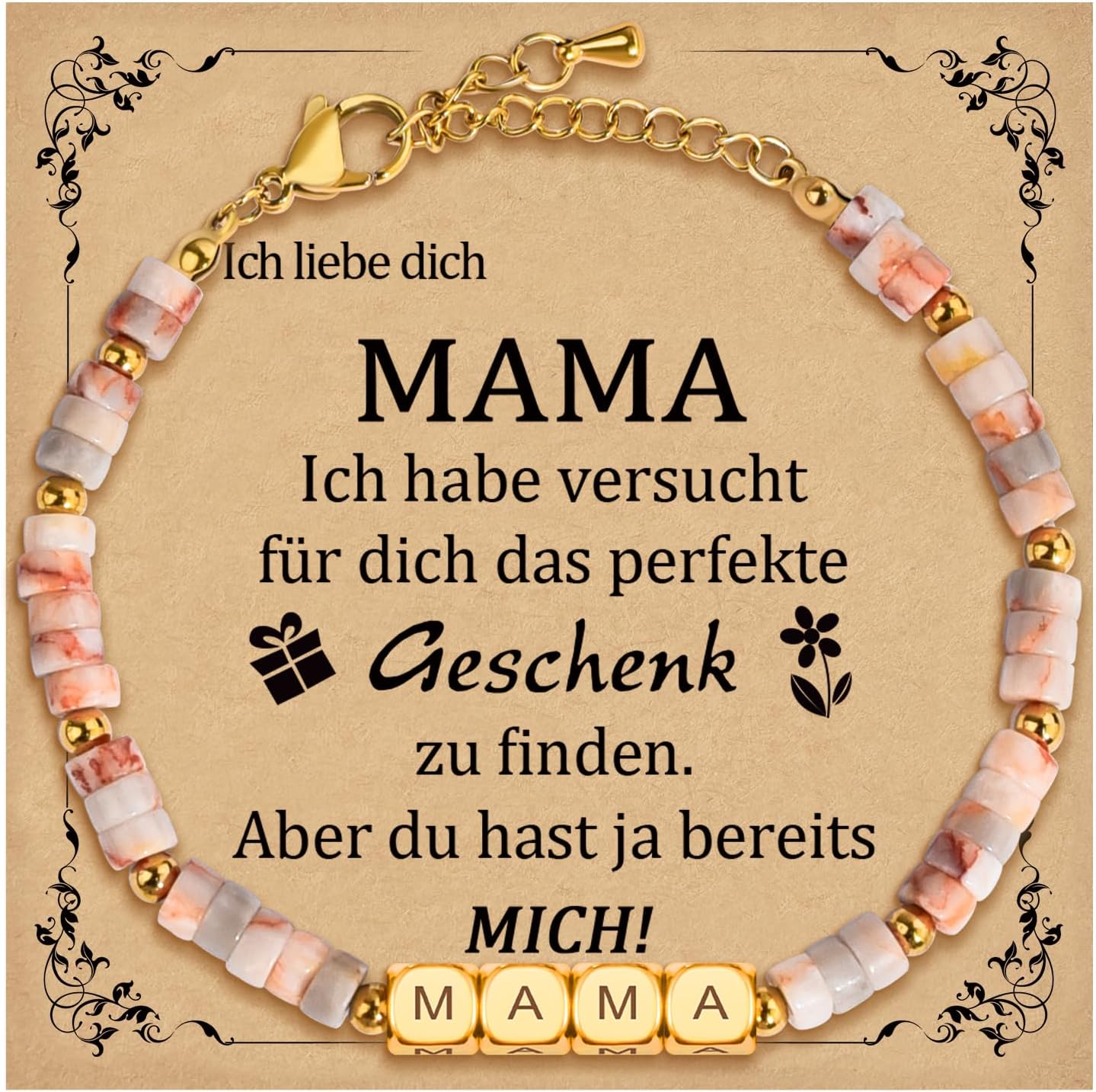 Thumbnail 6 de SUNSH 2–3 Stück Mutter & Tochter Armband-Set für Schule, Muttertag und Geburtstag