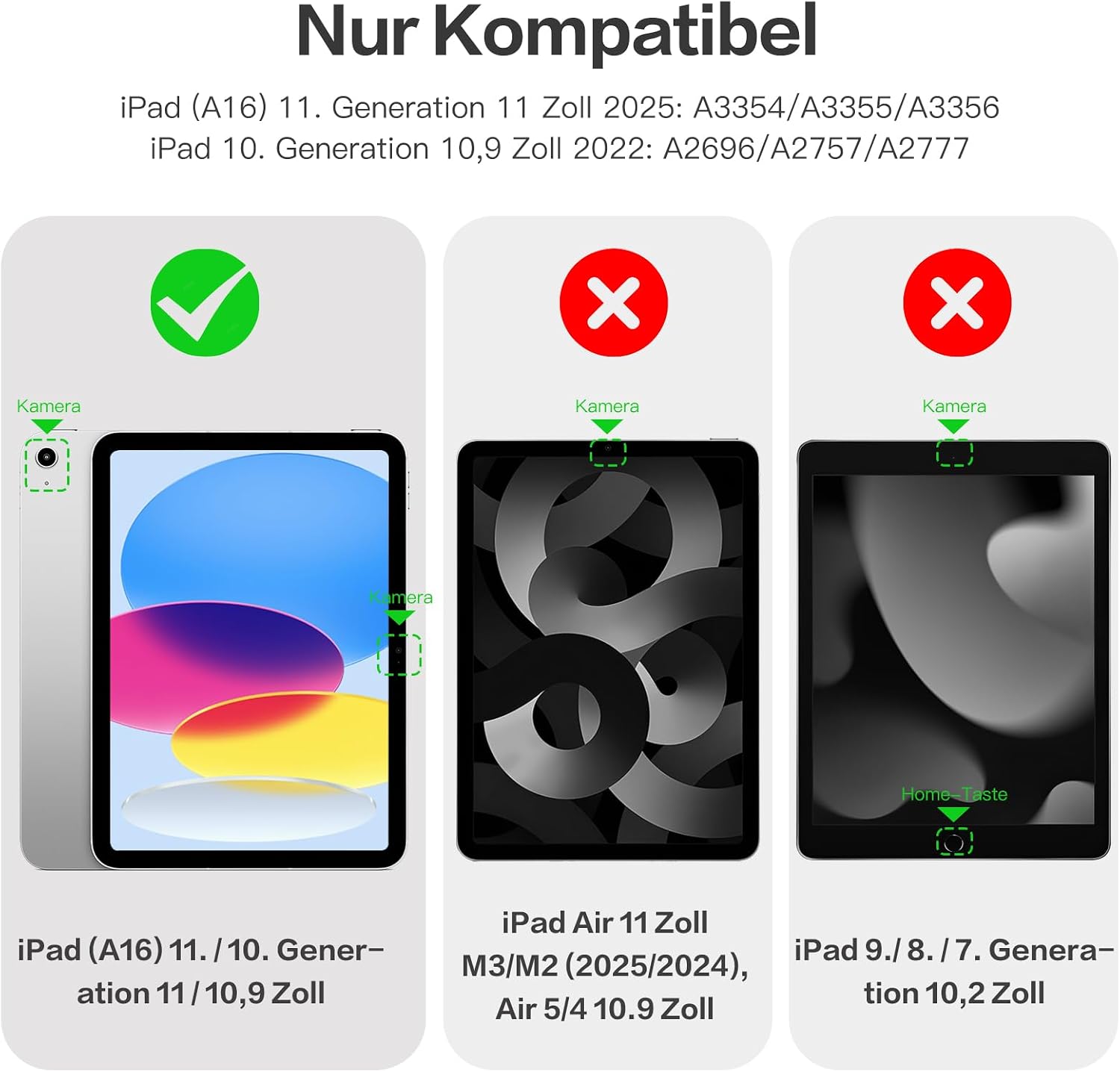 Thumbnail 2 de Vobafe Hülle iPad A16 11" mit Stifthalter