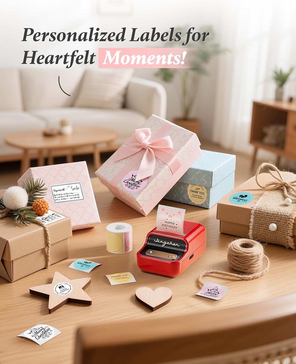 Thumbnail 3 de NIIMBOT B21 Mini etichettatrice termica 50×30 mm 🖨