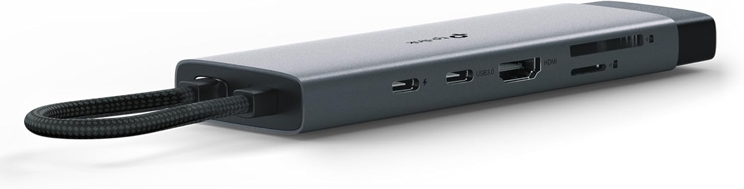 Thumbnail 1 de TP-Link UH9120C Hub USB‑C 9-in-1: HDMI 4K@60Hz, Ethernet, SD/microSD, PD 100W e 3x USB 3.0