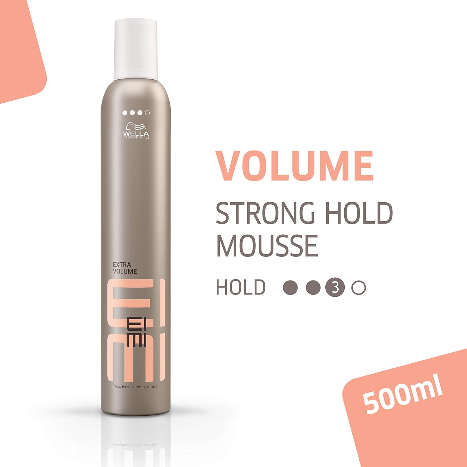 Thumbnail 1 de Wella Professionals EIMI Extra Volume Hair Mousse (Heat Protection) – Level 3 Hold