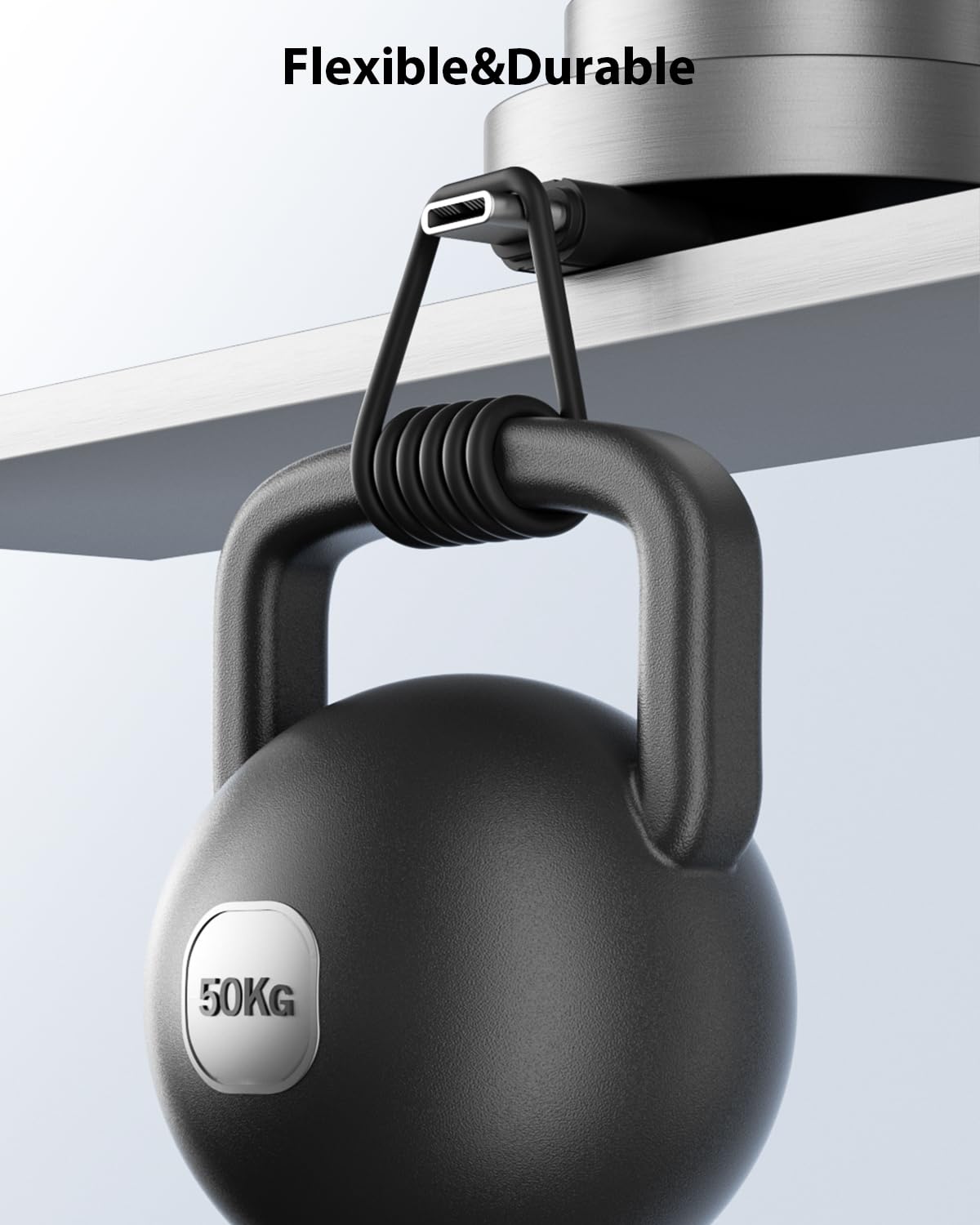 Detalle de SOOPII 10er-Pack USB‑C auf USB‑C Kabel (20 cm) mit 60 W Schnellladung für iPhone, Galaxy, iPad & mehr