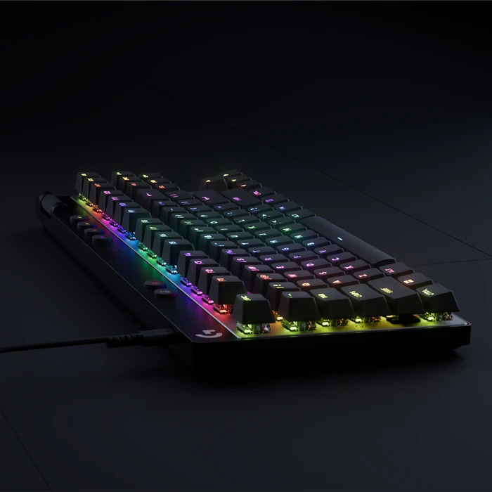 Thumbnail 8 de Logitech G Pro X TKL Rapid Gaming-Tastatur Schwarz QWERTZ – kompakt, kabelgebunden, magnetisch-analoge Switches