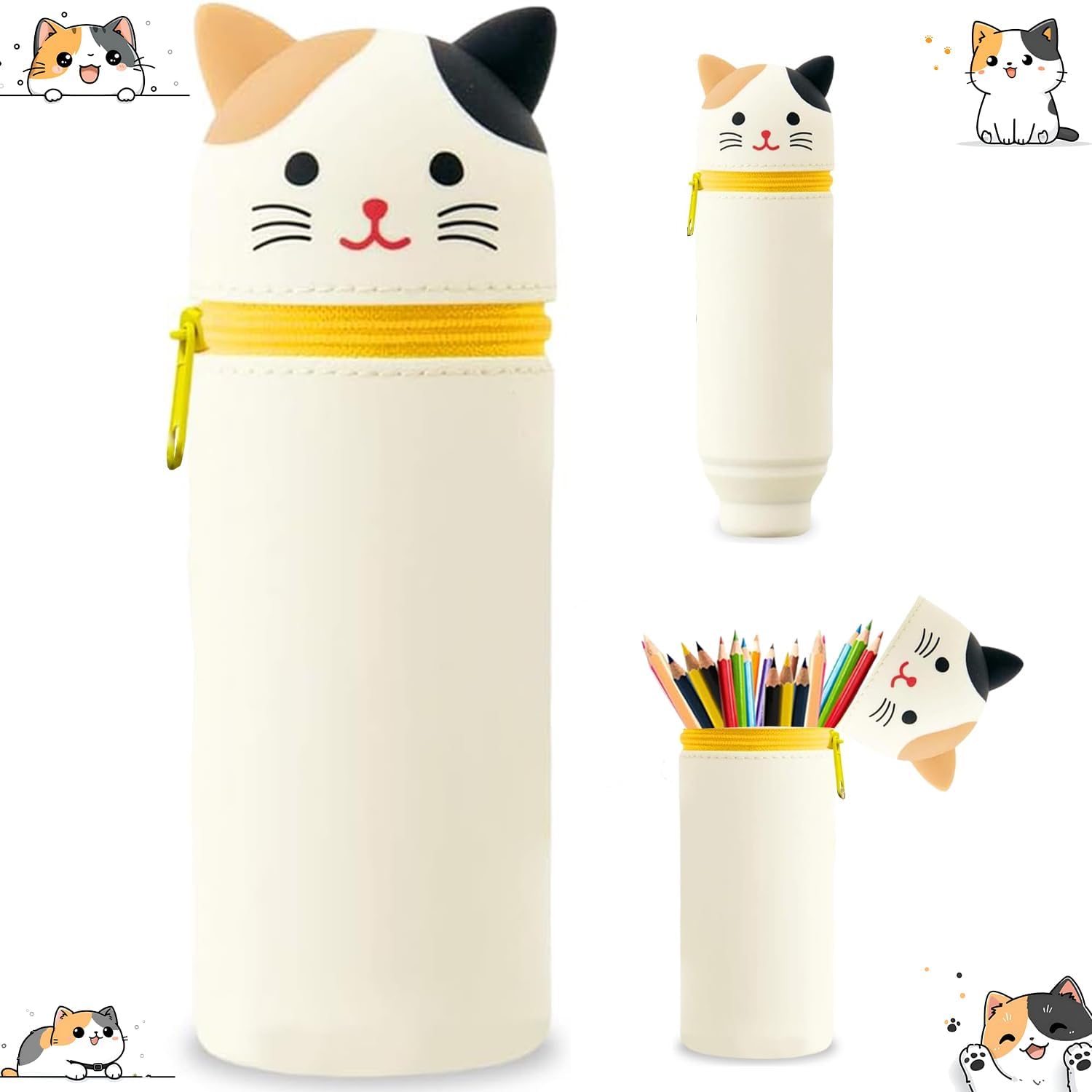 Thumbnail 6 de TwoduYoo Super weiches Federmäppchen 22cm 🐱