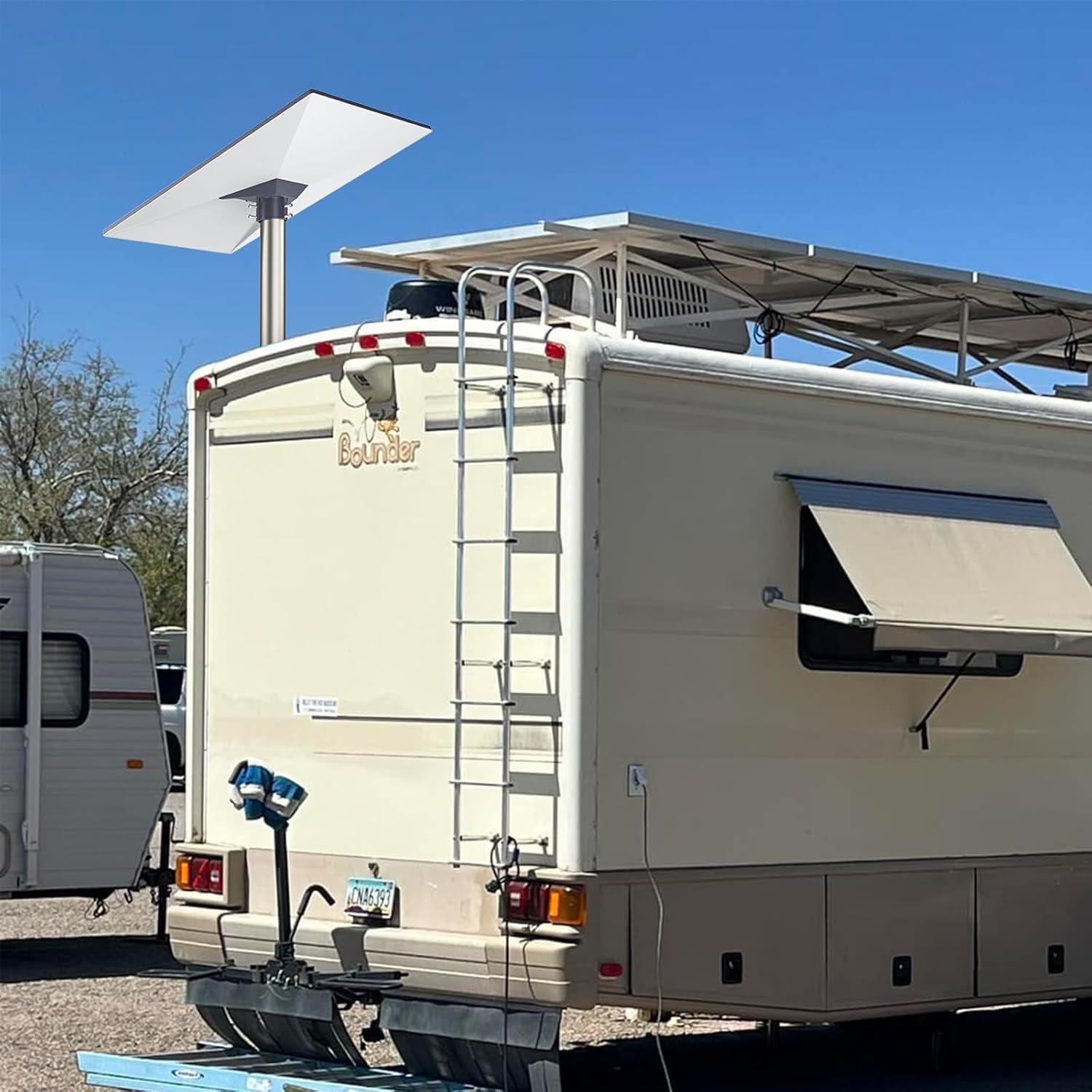 Thumbnail 1 de WXPSKY Starlink Pole Mount Gen 3 (aluminium alloy) for Gen 3 Dishy